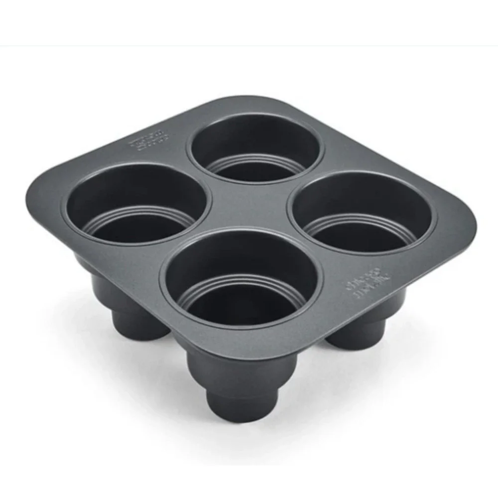 NEW Chicago Metallic Multi Tier Cake Pan 4 Cavity 10.6